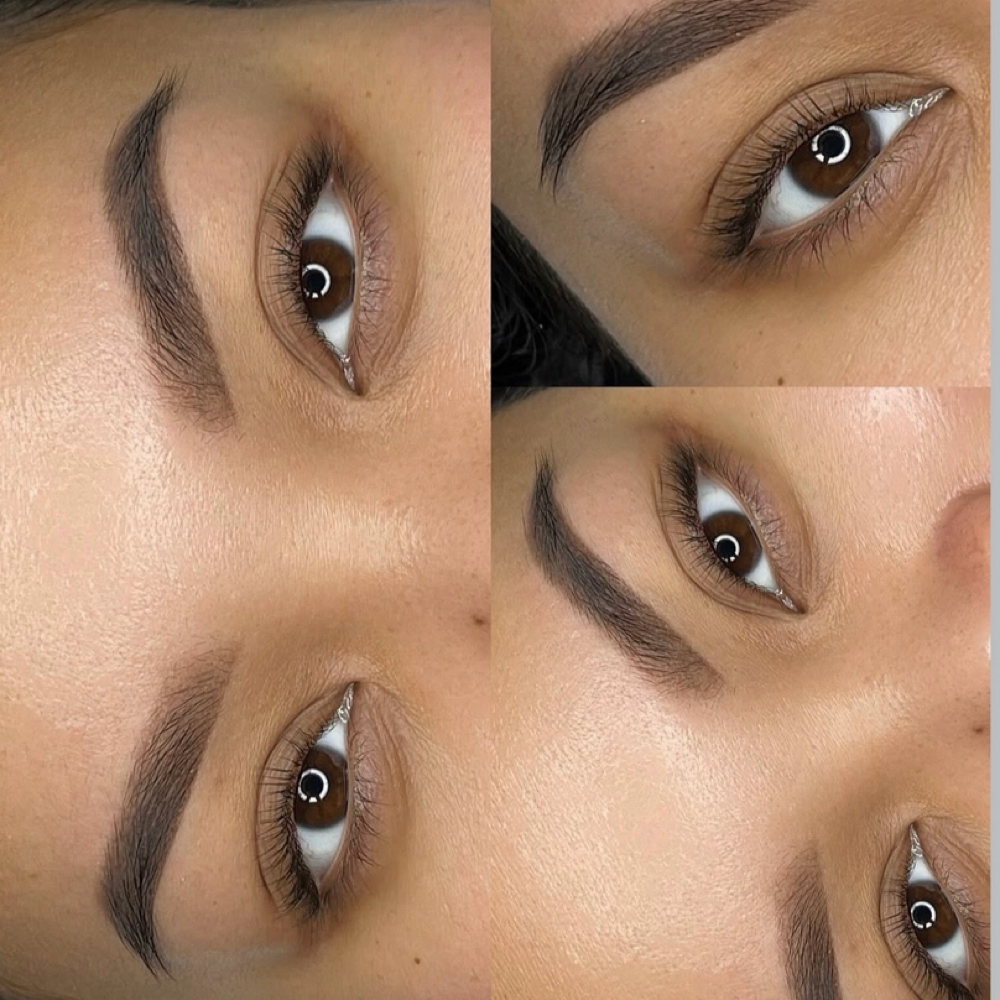 OMBRE & POWDER BROWS / NANO BLADING at Dazzling Lash Beauty Bar in New York, NY
