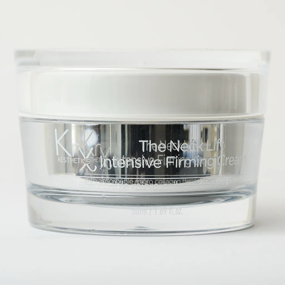 KrX Necklift Intensive Firm Cream at Iris Aesthetics in Monterey, CA