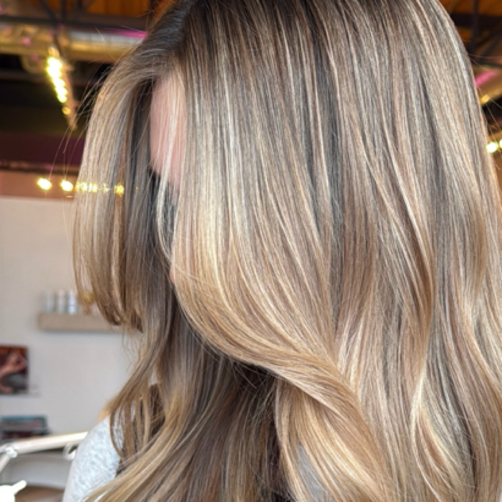 Custom Partial Foil Service at Rachel Hardy in Traverse City, MI