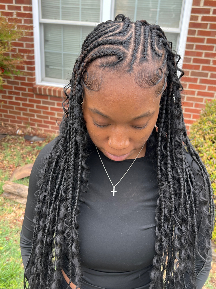 Tribal / Fulani Style Add-On at BOOKwSNOOK in Roanoke, VA