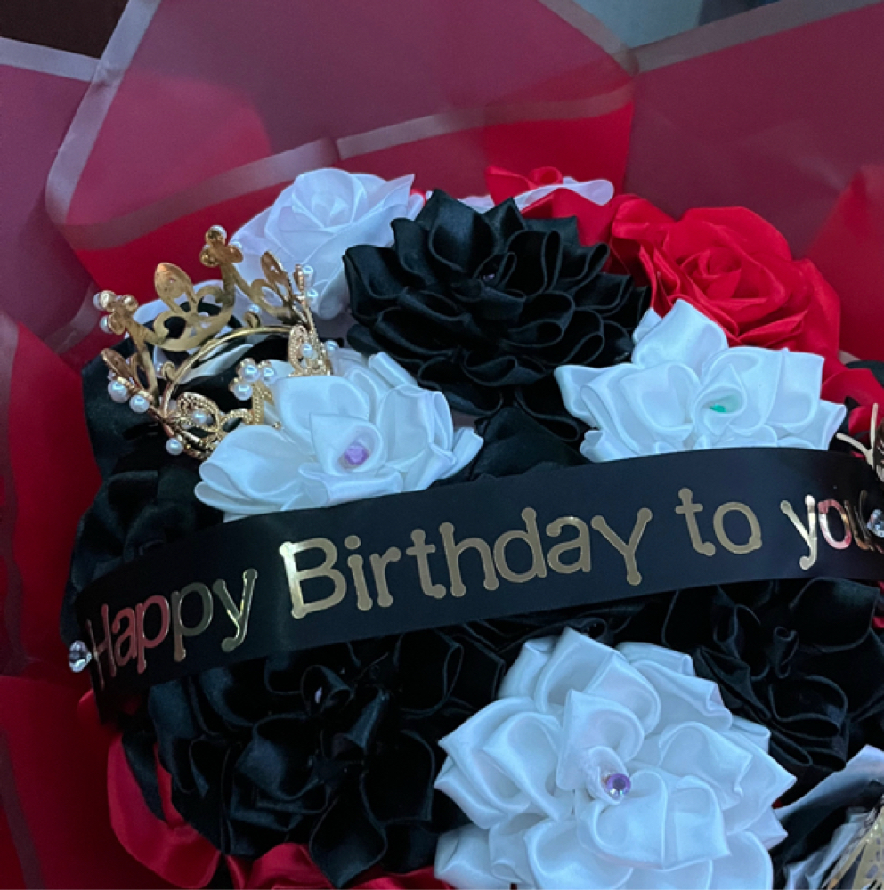 Ribbon Message at Jt bouquets in Bryant, AR