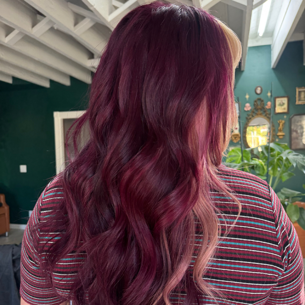 Customized All Over Color at Velvet Moon Hair & Nails Studio in Ventura, CA