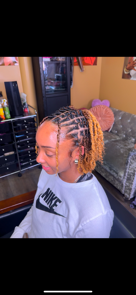 🌱SMALL Starter Locs + Style