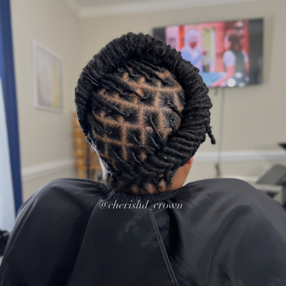 Traditional Locs at Cherish’d Crown in Rocky Mount, NC