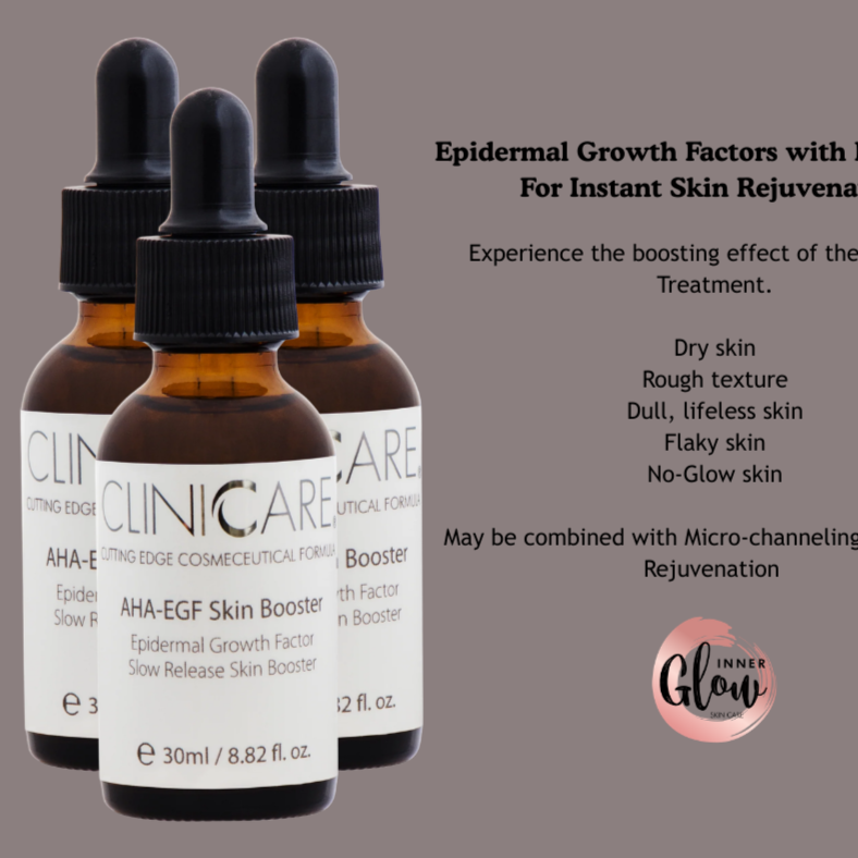 AHA/EGF BOOSTER ADD-ON at Inner Glow Skin Care in Conifer, CO