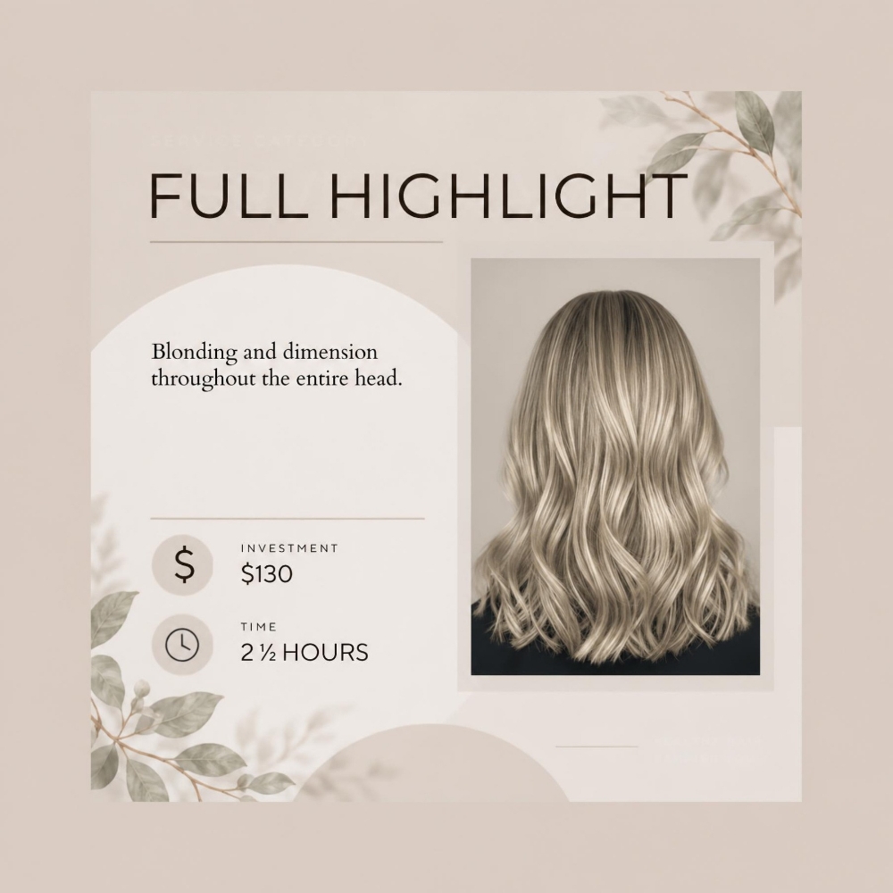 Full Highlight at Shannon West Hair in Loveland, CO
