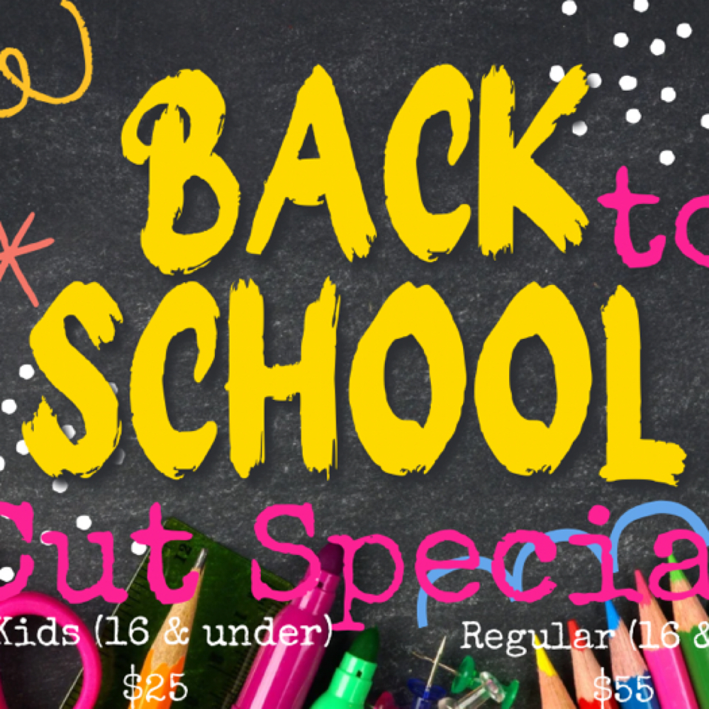 Regular Cut Back To School Special at Andrea Michele Stylings in Modesto, CA