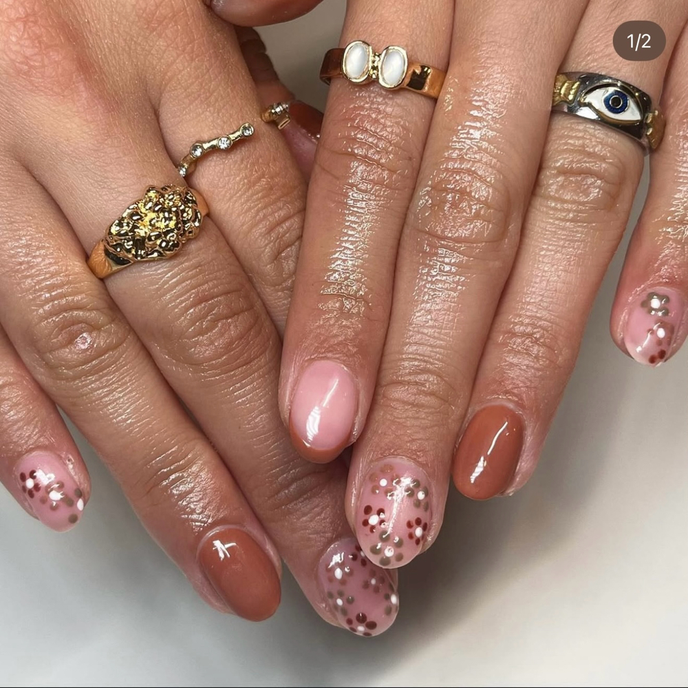Gel Overlay at NailsxByMeli in Patchogue, NY