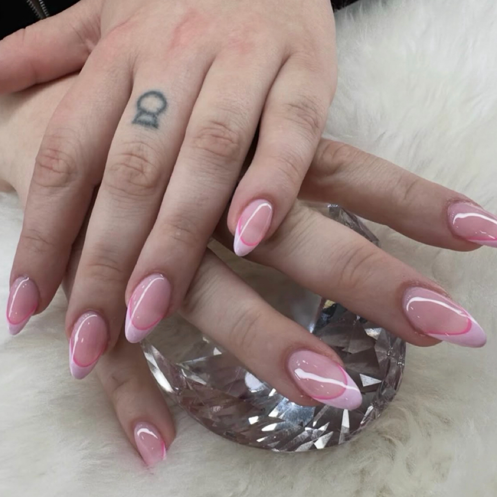 Designs/French Add On at Nails By Lilly in Mineral Ridge, OH