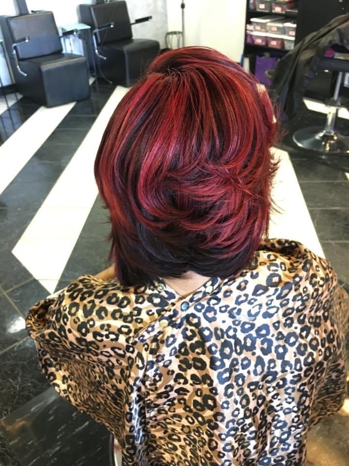 traditional foil Highlights at Shear Purpose Beauty LLC in South Bend, IN