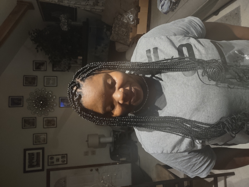 Medium Box Braids