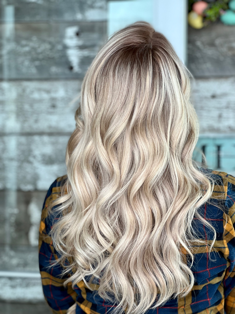 THE TRANSFORMATION balayage/highlig