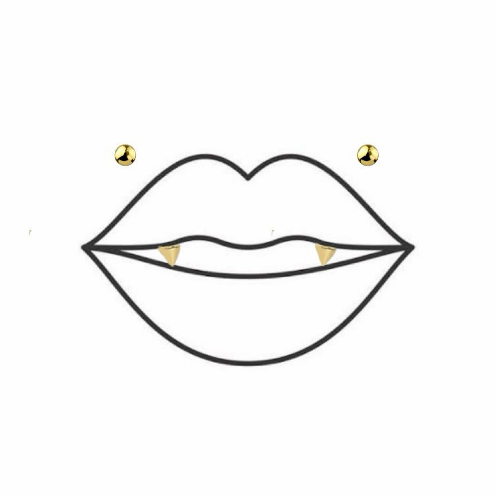 Angel Fang Piercings