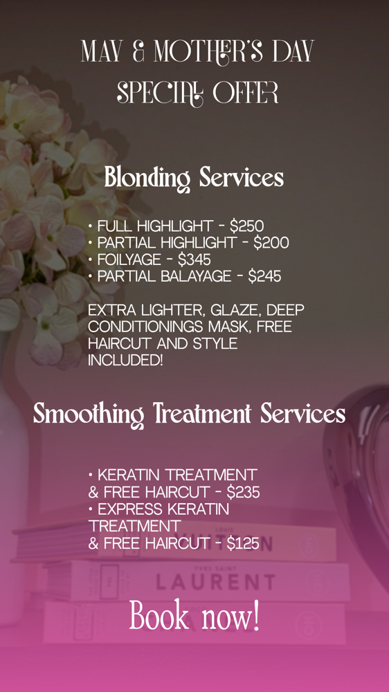 MAY SPECIAL OFFER