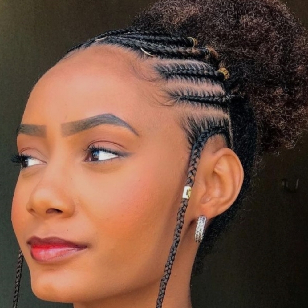 Tribal Natural Style- No Extensions at Lady A's Braids & Weaves Studio LLC in Humble, TX