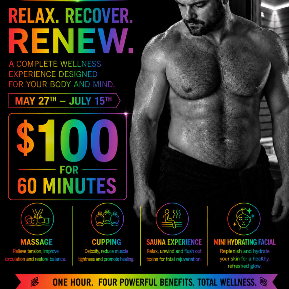PRIDE Men's Full body Treatment at Jerry Shipman Skin Revision & Body Shoppe in San Diego, CA