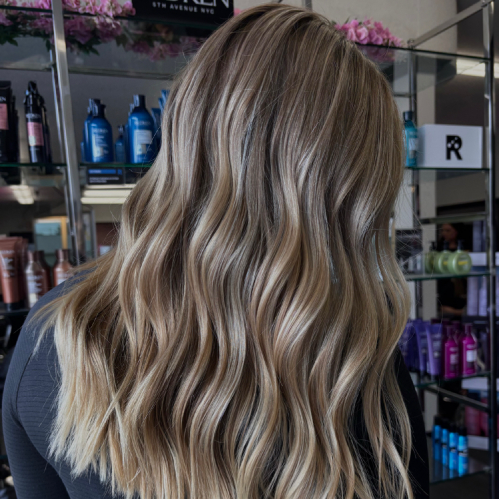 full blonding at Cameo Beauty Lounge in Delphos, OH