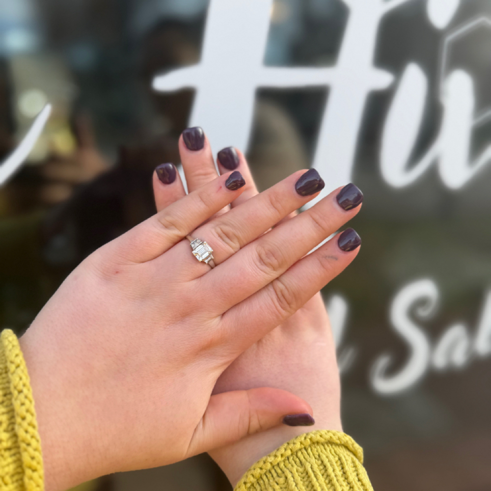 Dip Powder with Tips at Hive Hair & Nail Salon in Vevay, IN