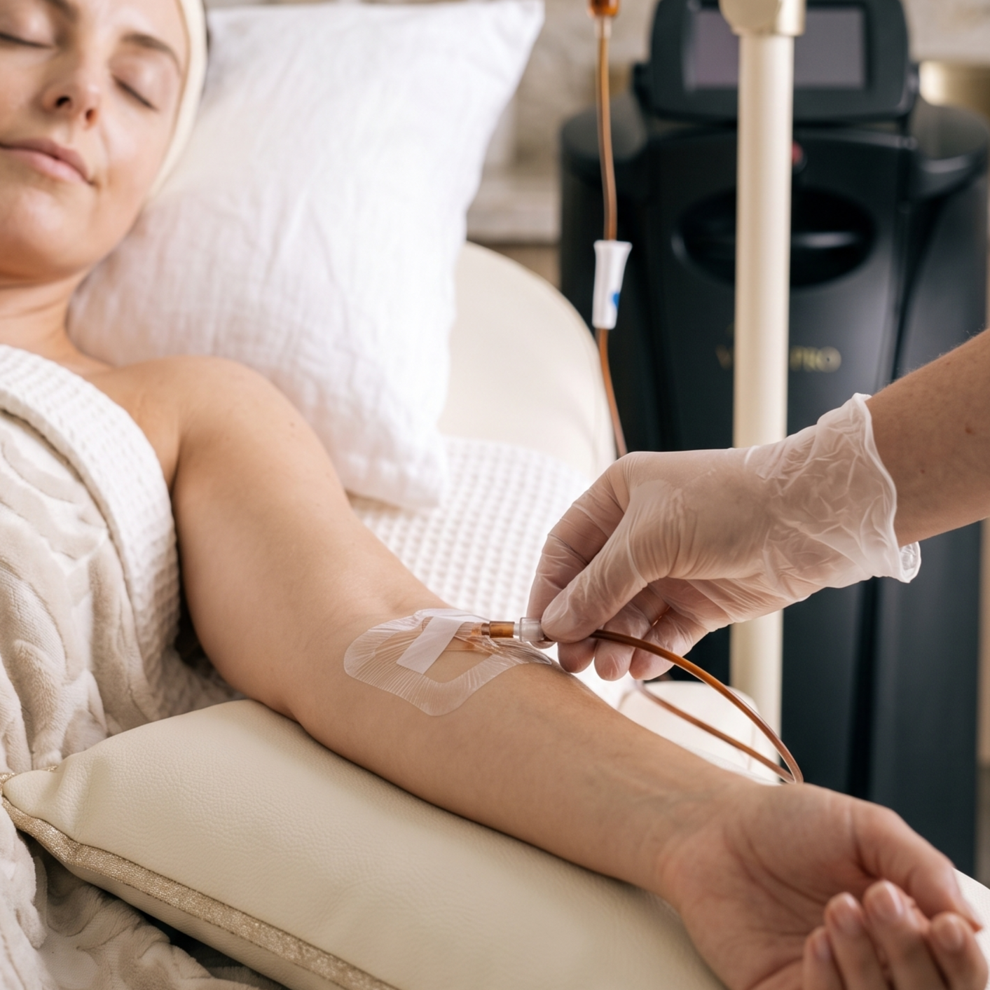 Iron IV Infusion at JENNVIE Med Spa in Westport, CT
