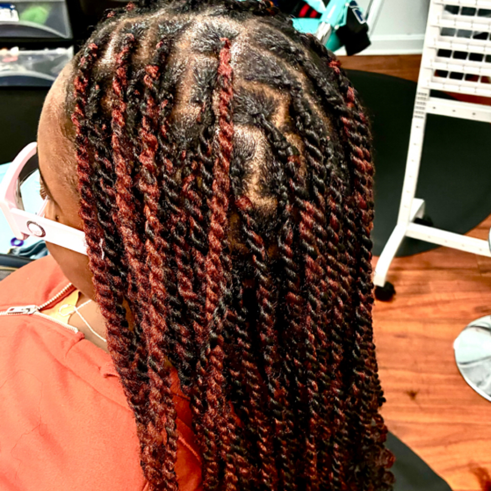 Kinky Twists- $200 & Up at Braid Nation, LLC in Smyrna, DE