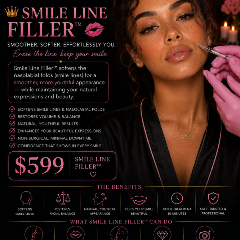 Smile Line Filler™ at Silk Society Beauty Bar in Houston, TX