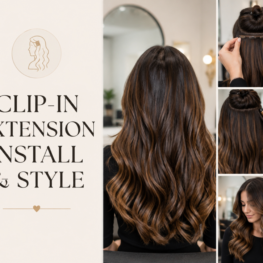 Clip-In Extension Attach at Mafistyle in Costa Mesa, CA