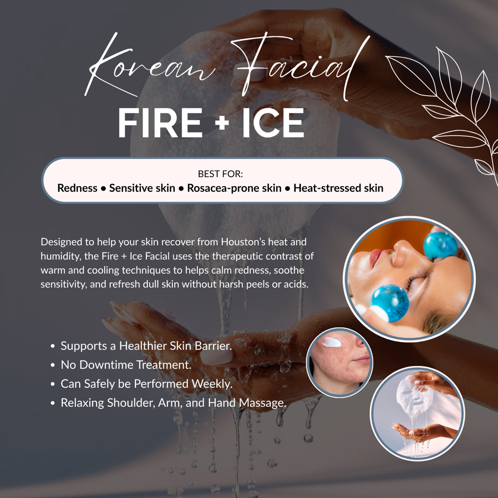 Fire & Ice Facial at Wabi-Sabi Wellness Spa (Head Spa & Korean Facials) in Pearland, TX