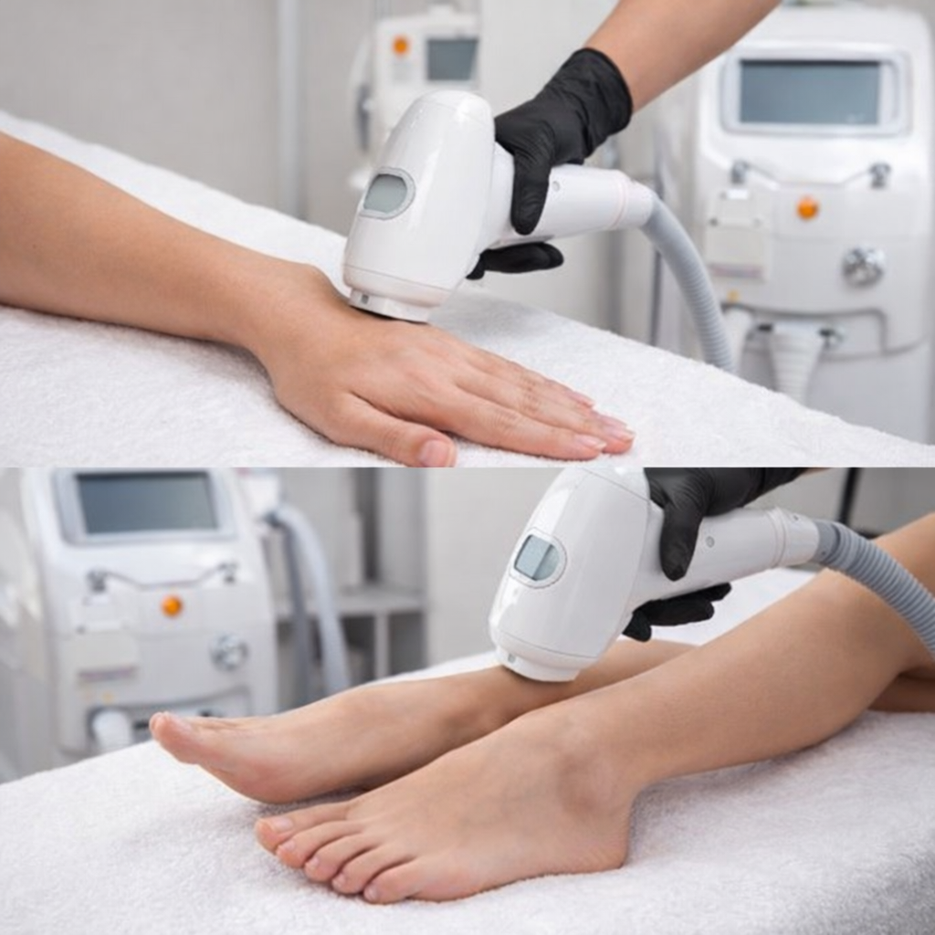 Depilación Láser manos o pies at Universal Skin Care in Aguada, PR
