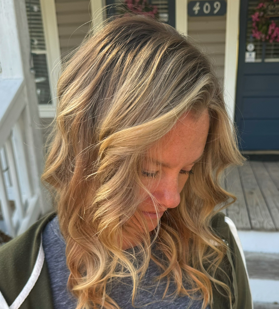 Face Framing Highlights