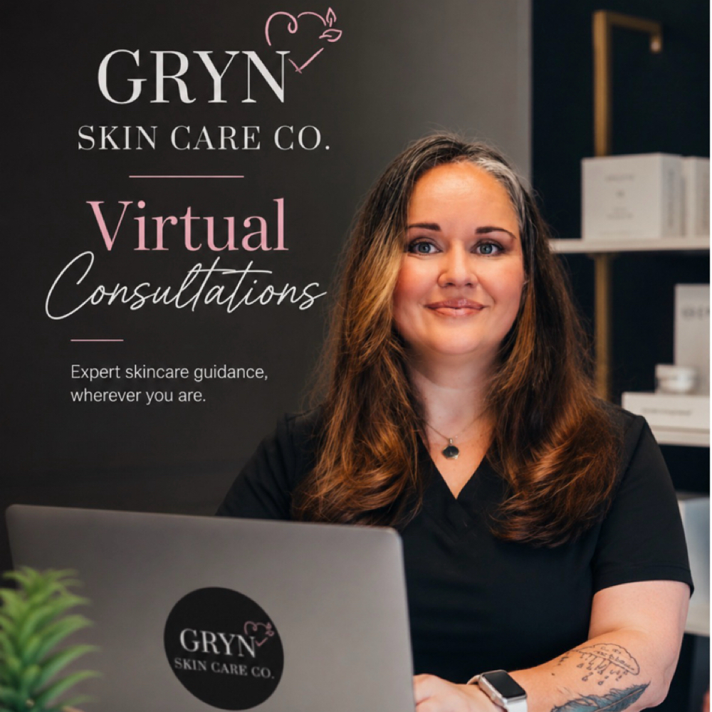 Virtual Skin Consultation at GRYN Skin Care Co. in Southport, NC