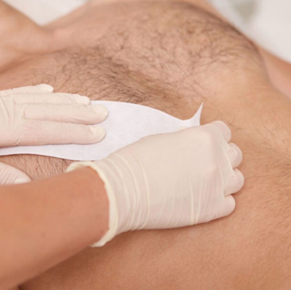 Chest Wax at Skinsational Beauty Boutique in Bethany, OK
