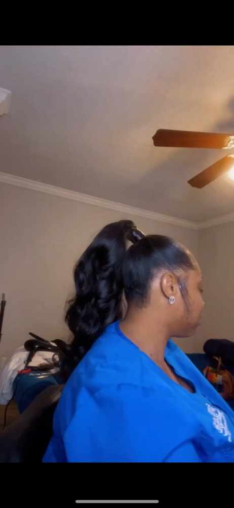 Sleek Ponytail