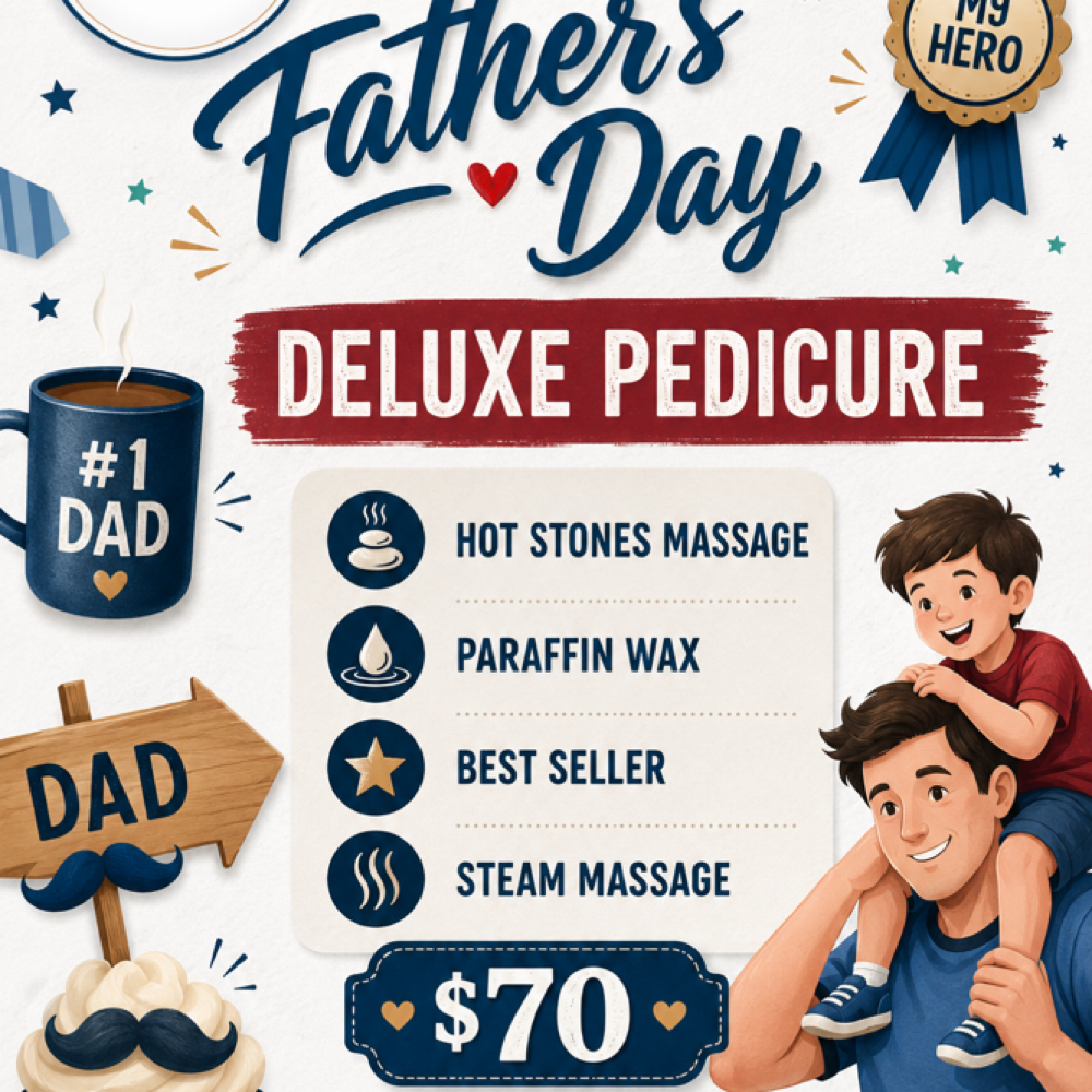 Fathers Day Special at Beauty Room Nails & Spa in McAllen, TX