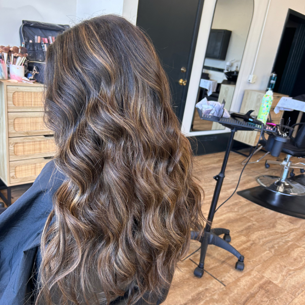 partial highlights at Haus of Beauty in Vidalia, LA