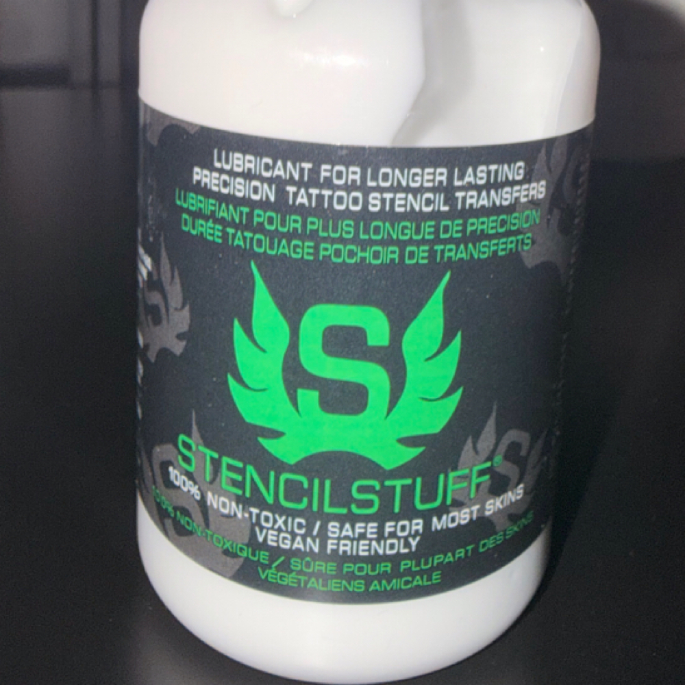 Stencil Stuff (applicator) at The crown ink studio in Corpus Christi, TX