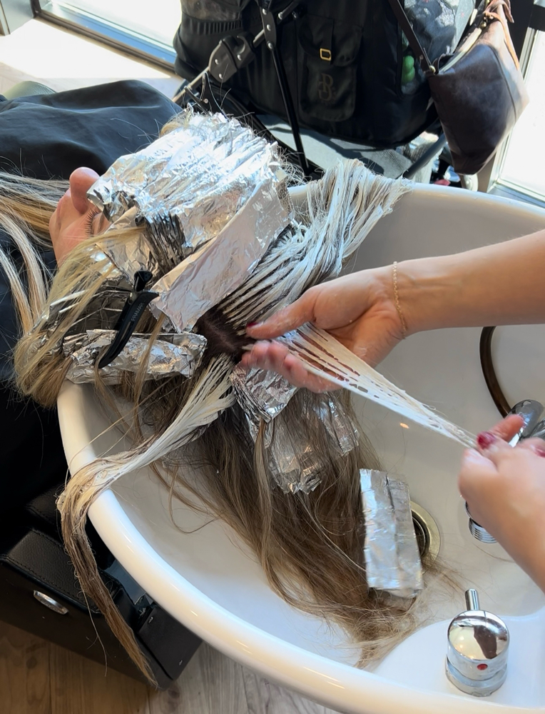 Partial Custom Blonding