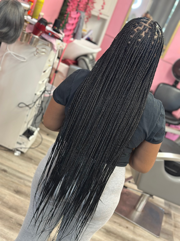 ADD ON :Butt Length Braids
