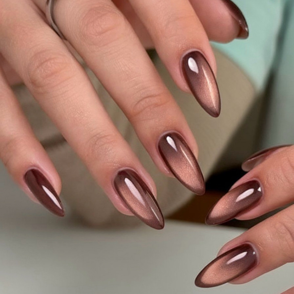 Cat Eye at Russian manicure by Kani in Manhattan, NY