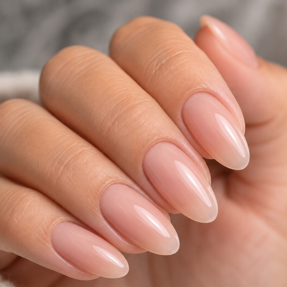 Hard Gel Overlay Fill L at Bombshell Beauty Salon in Redmond, OR