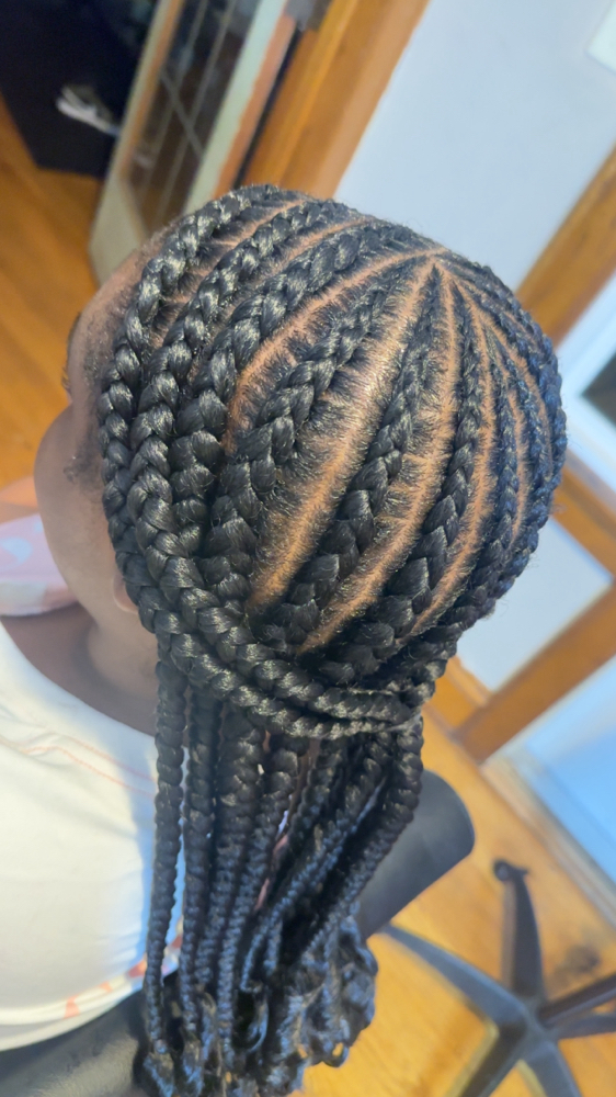 Feedin Braids One Color
