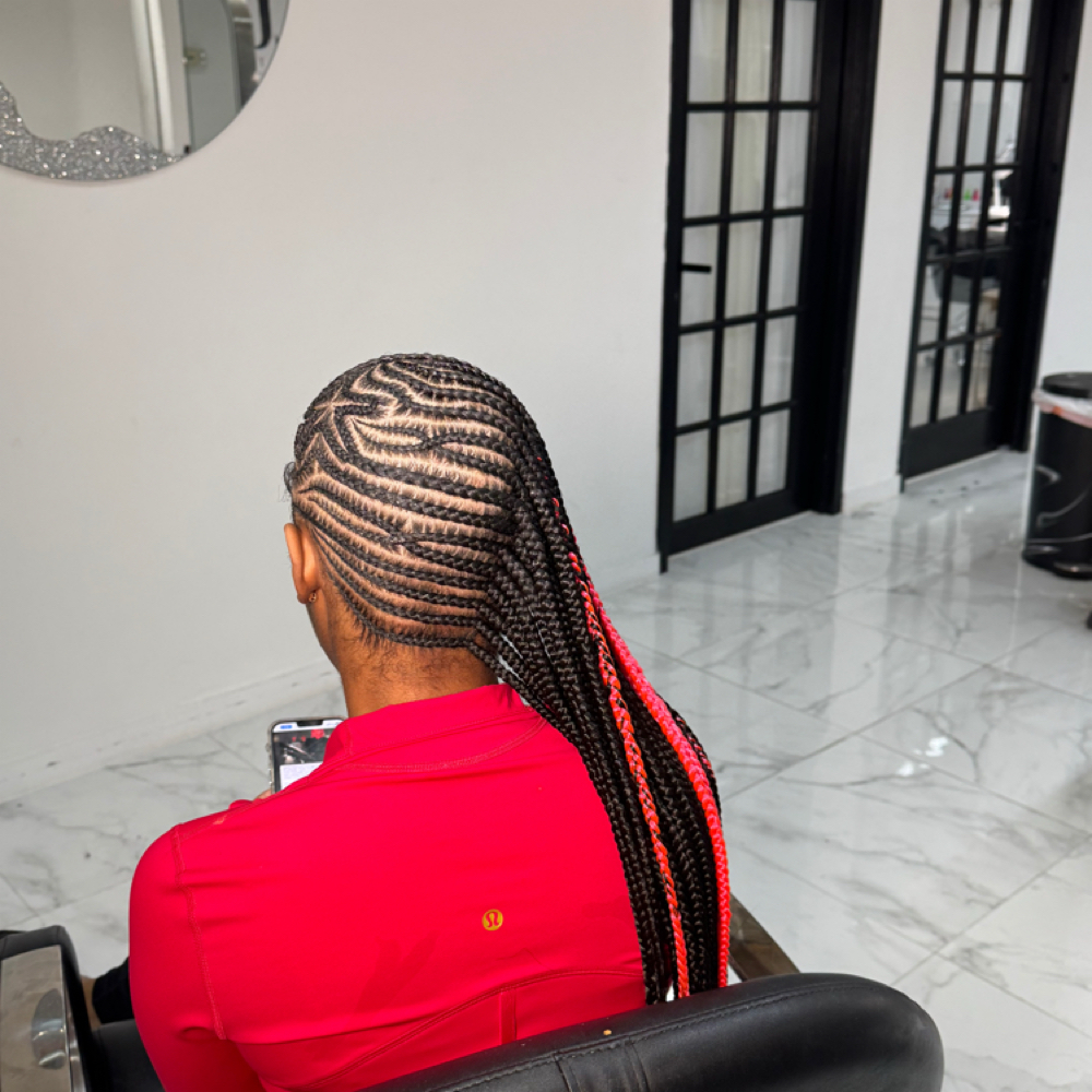 lemonde stitch braids at braidsbyderri in atlanta, GA