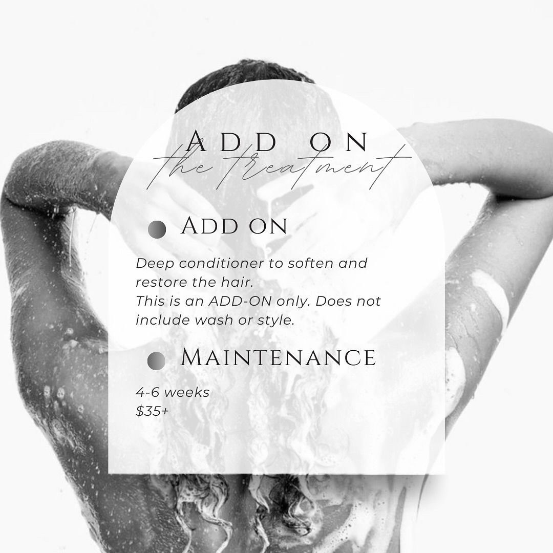 Treatment Add On at CURA Salon in New Cumberland, PA