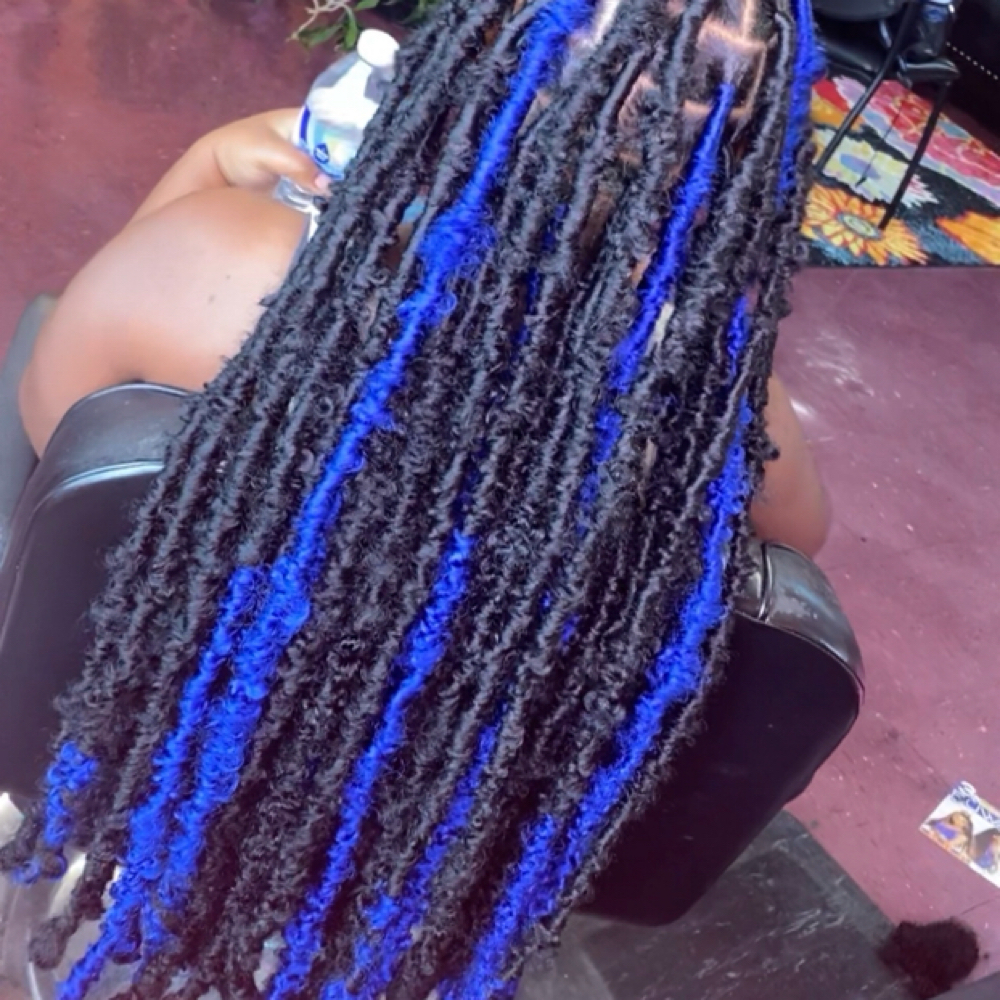 Xtra Long Butterfly Locs at Sunshine Thornton in Dayton, OH