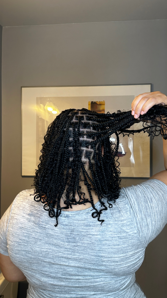Knotless Boho Bob