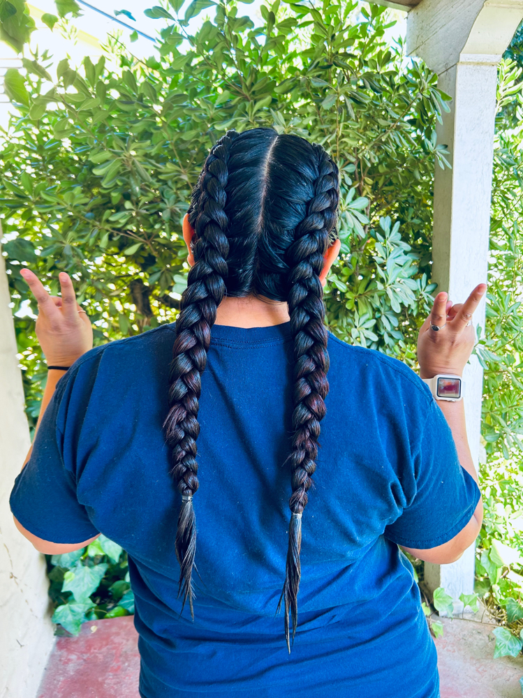 Wash & Dutch Braid