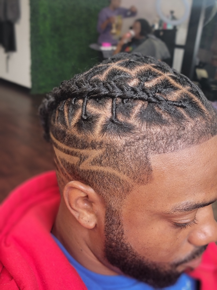 Comb Coil Starter Locs