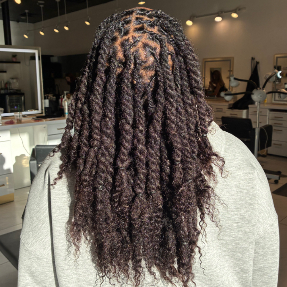 Goddess Locs and Reconstruction at EI-ECO in Las Vegas, NV