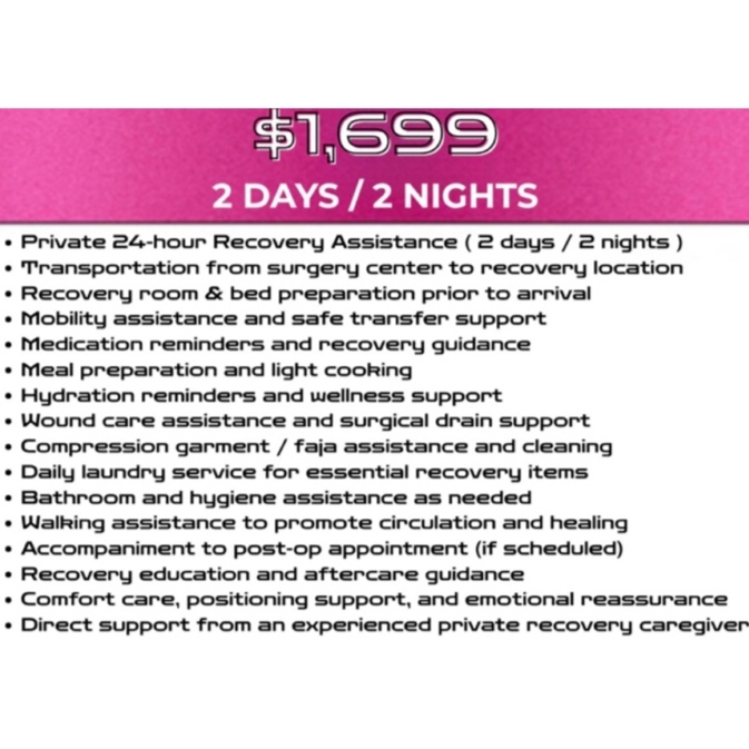 Budget Babe Recovery at BBL ELITE RECOVERY CARE