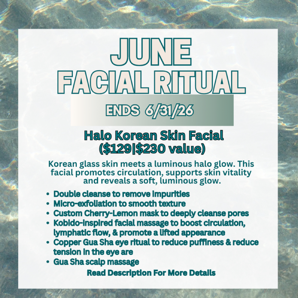 Halo Korean Facial at The Face Naturalist Dawn Conder in Naples, FL