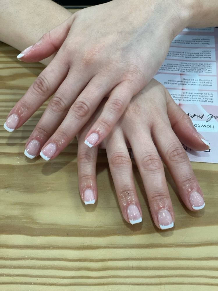 French Mani/ Pedi at Fresh Coat Nail Studio in Medina, OH